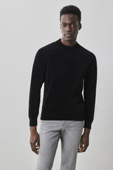 Chandail à manches longues pour homme par Robert Barakett | RB41558 Salvor Noir | Machemise.ca, vêtements mode pour hommes