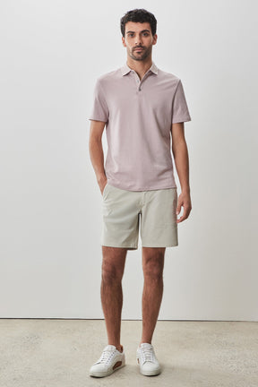 Polo pour homme par Robert Barakett | Modesto RB51125 Rose Clair | Machemise.ca, vêtements mode pour hommes