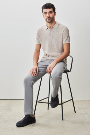 Polo pour homme par Robert Barakett | Skelling RB51204 Brun Clair | Machemise.ca, vêtements mode pour hommes