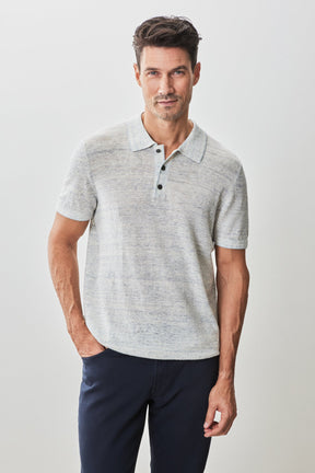 Polo pour homme par Robert Barakett | RB51207 Costa Bleu | Machemise.ca, vêtements mode pour hommes