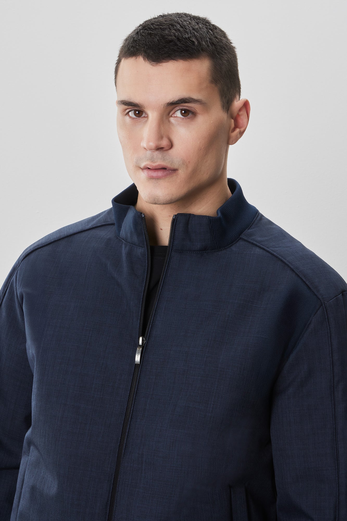 Coupe-vent mi-saison pour homme par Robert Barakett | RB52229 Cegio Marine | Machemise.ca, vêtements mode pour hommes