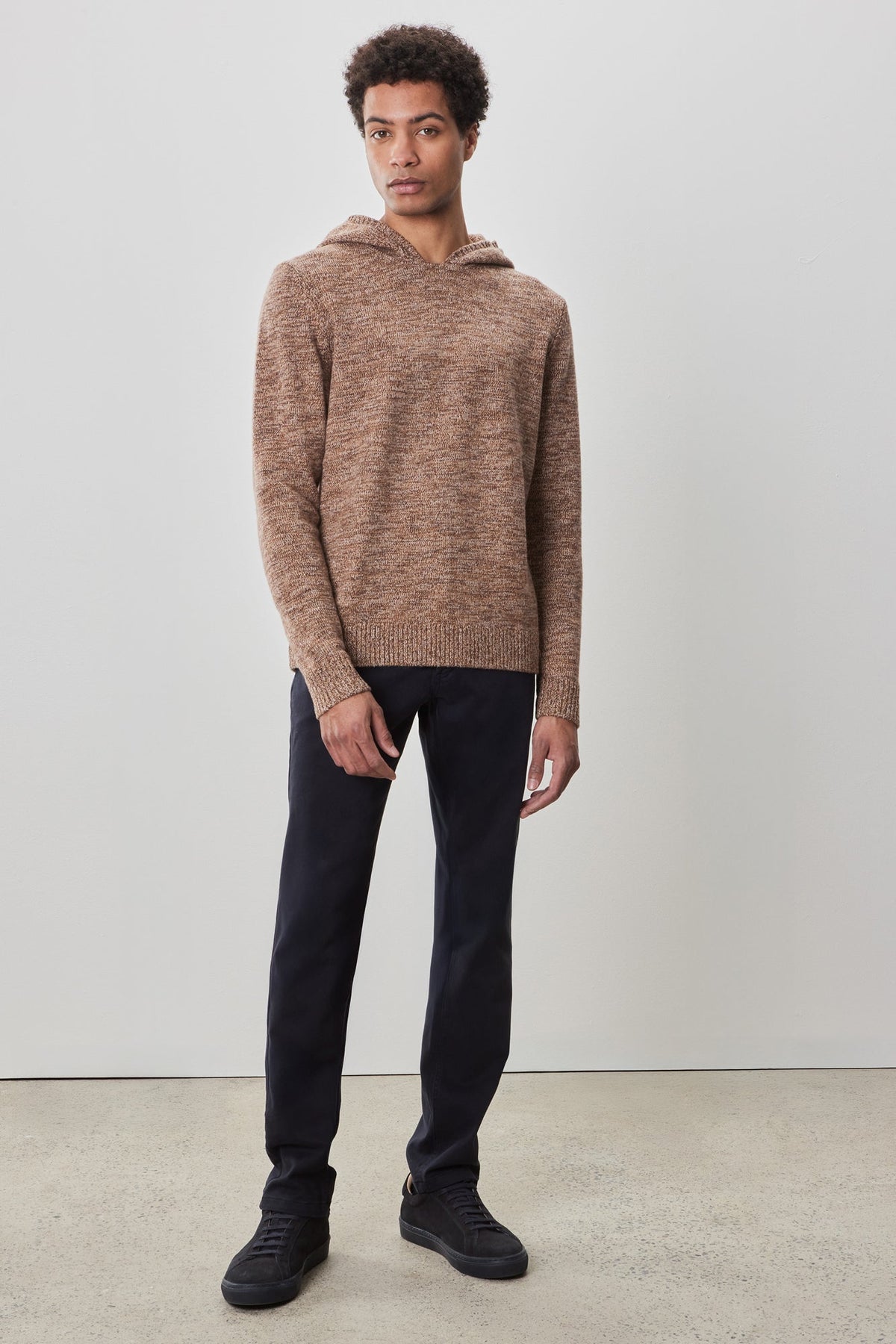 Coton ouaté en chandail à manches longues pour homme par Robert Barakett | Wildman RB52265 Brun | Machemise.ca, vêtements mode pour hommes
