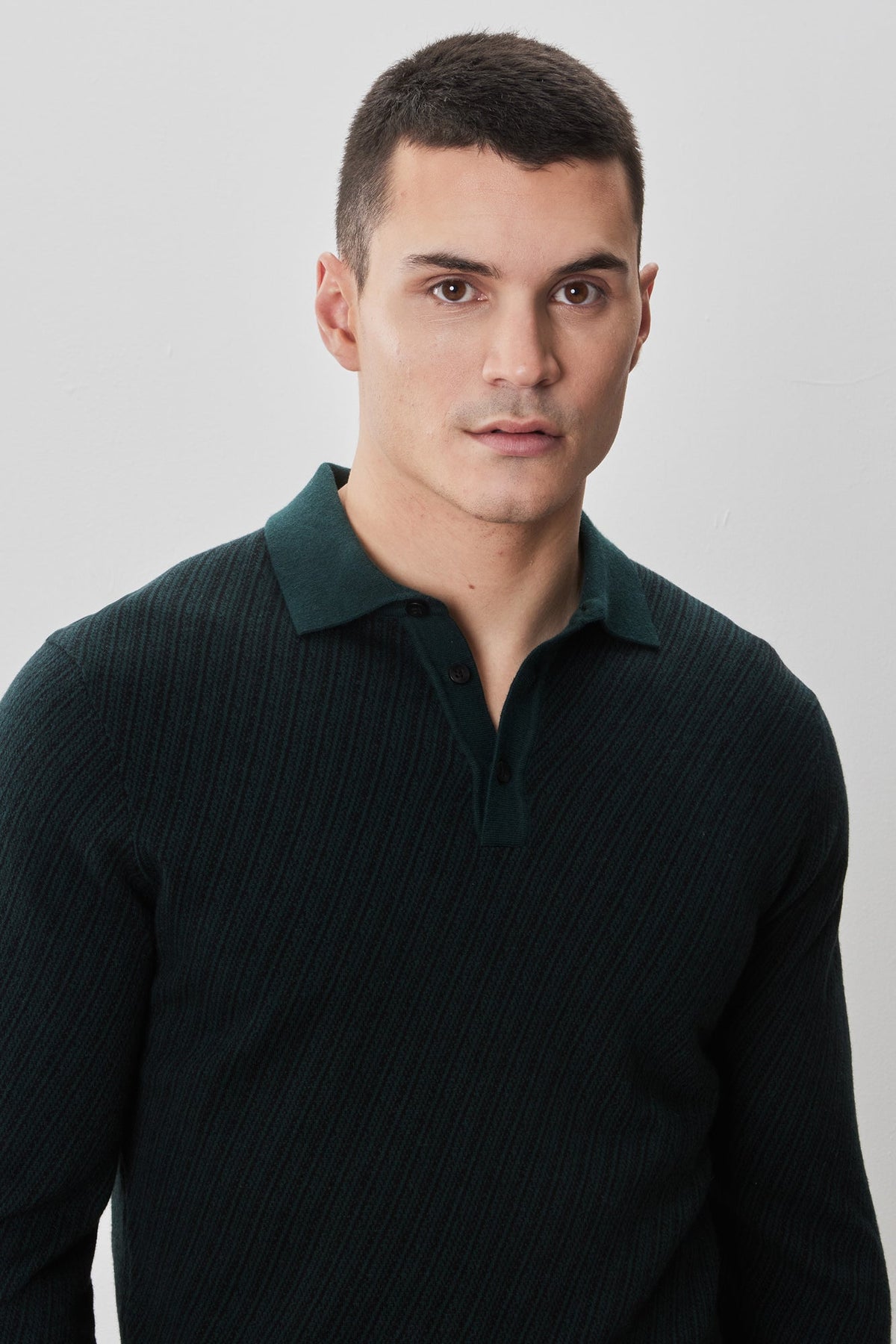 Polo M.L. pour homme par Robert Barakett | RB52321 Borja Vert Profond | Machemise.ca, vêtements mode pour hommes