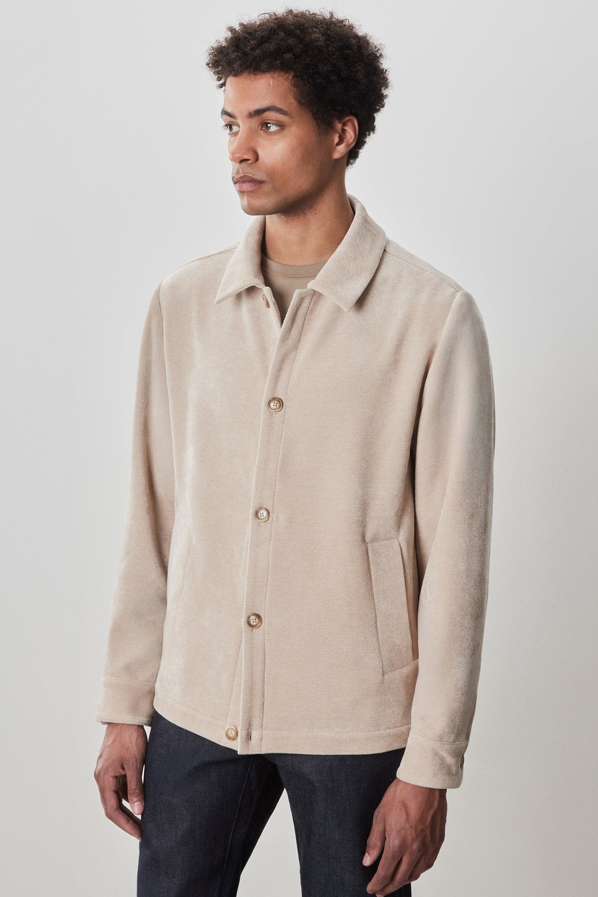 Surchemise pour homme par Robert Barakett | RB52332 Rhodes Beige | Machemise.ca, vêtements mode pour hommes