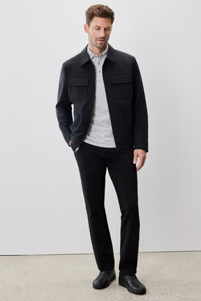 Veste pour homme par Robert Barakett | Jerry RB52597 Noir | Machemise.ca, vêtements mode pour hommes