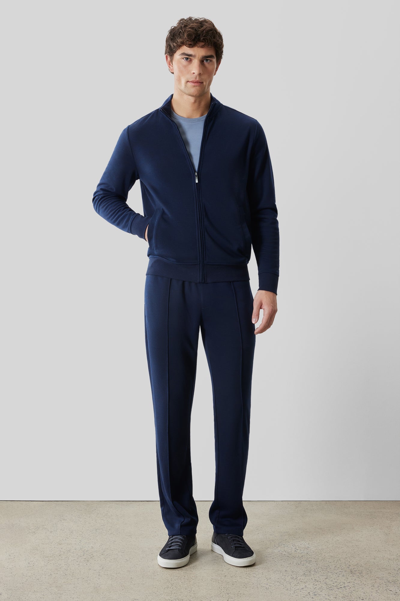 Veste pour homme par Robert Barakett | RB61006 Kenji Bleu Nuit | Machemise.ca, vêtements mode pour hommes