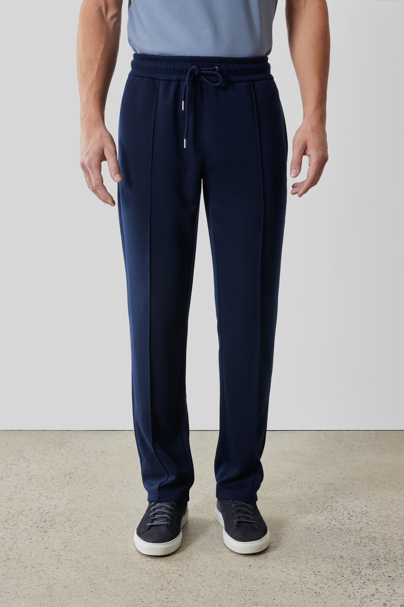 Pantalon jogger pour homme par Robert Barakett | RB61007 Kenji Bleu Nuit | Machemise.ca, vêtements mode pour hommes