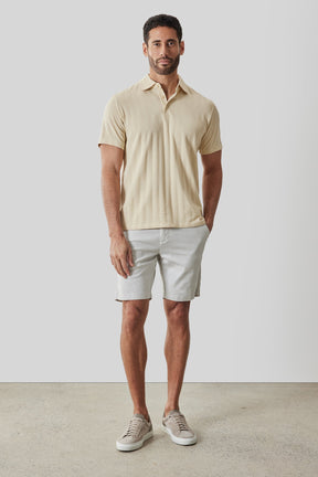 Polo pour homme par Robert Barakett | RB61050 Caspian Jaune Doux | Machemise.ca, vêtements mode pour hommes