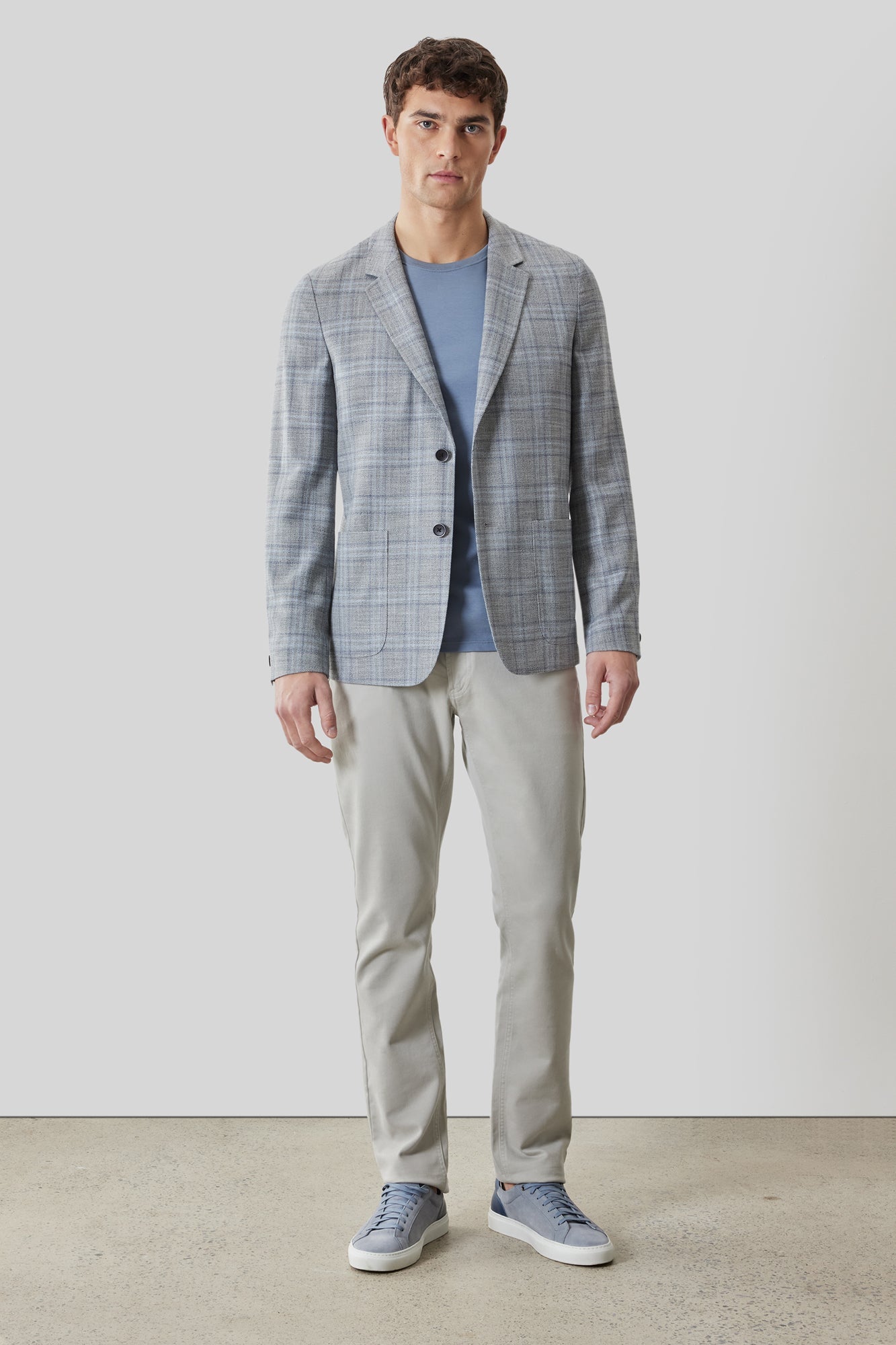 Veston pour homme par Robert Barakett | RB61152 Ambrose Gris | Machemise.ca, vêtements mode pour hommes