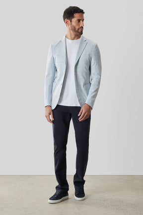 Veston pour homme par Robert Barakett | RB61162 Vorn Bleu Poudré | Machemise.ca, vêtements mode pour hommes