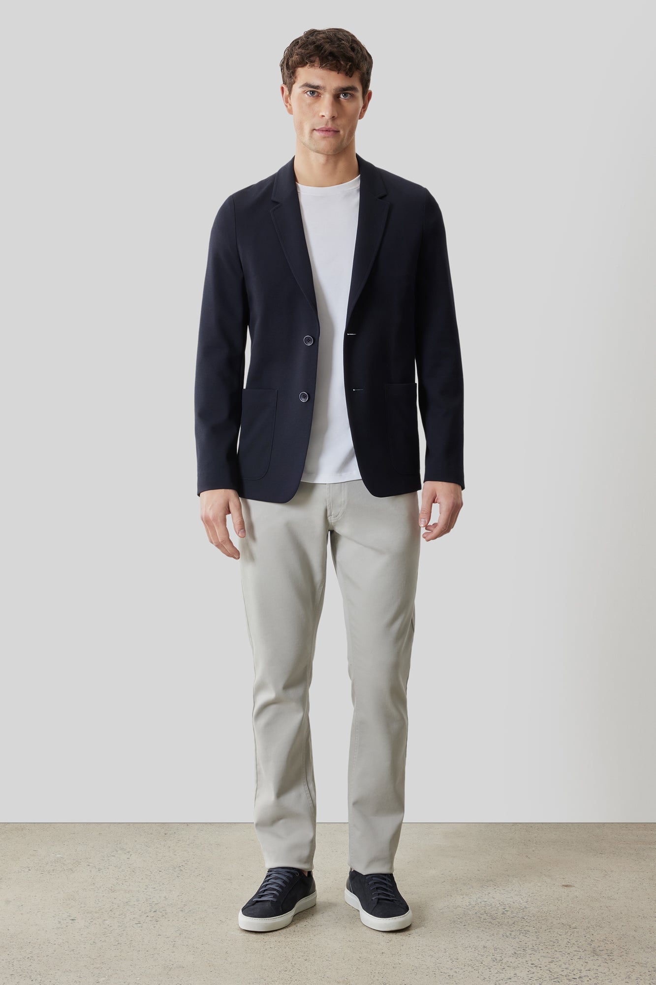 Veston pour homme par Robert Barakett | RB61189 Fumito Caspienne Foncée | Machemise.ca, vêtements mode pour hommes