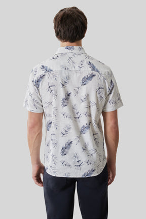 Chemise tissée pour homme par Robert Barakett | RB61200 Manolo Blanc | Machemise.ca, vêtements mode pour hommes