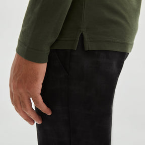 Chandail manches longues pour homme par Robert Barakett | Georgia RB82247 Vert Kaki | Boutique Vvög, vêtements mode pour homme et femme