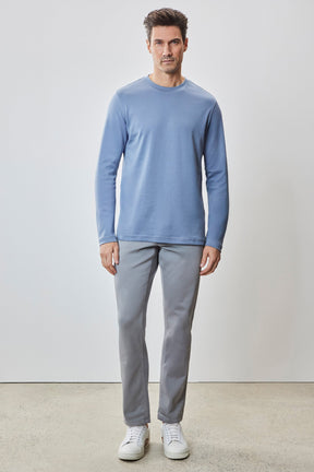 Chandail col rond pour homme par Robert Barakett | RB82247 Georgia Métallique | Machemise.ca, vêtements mode pour hommes