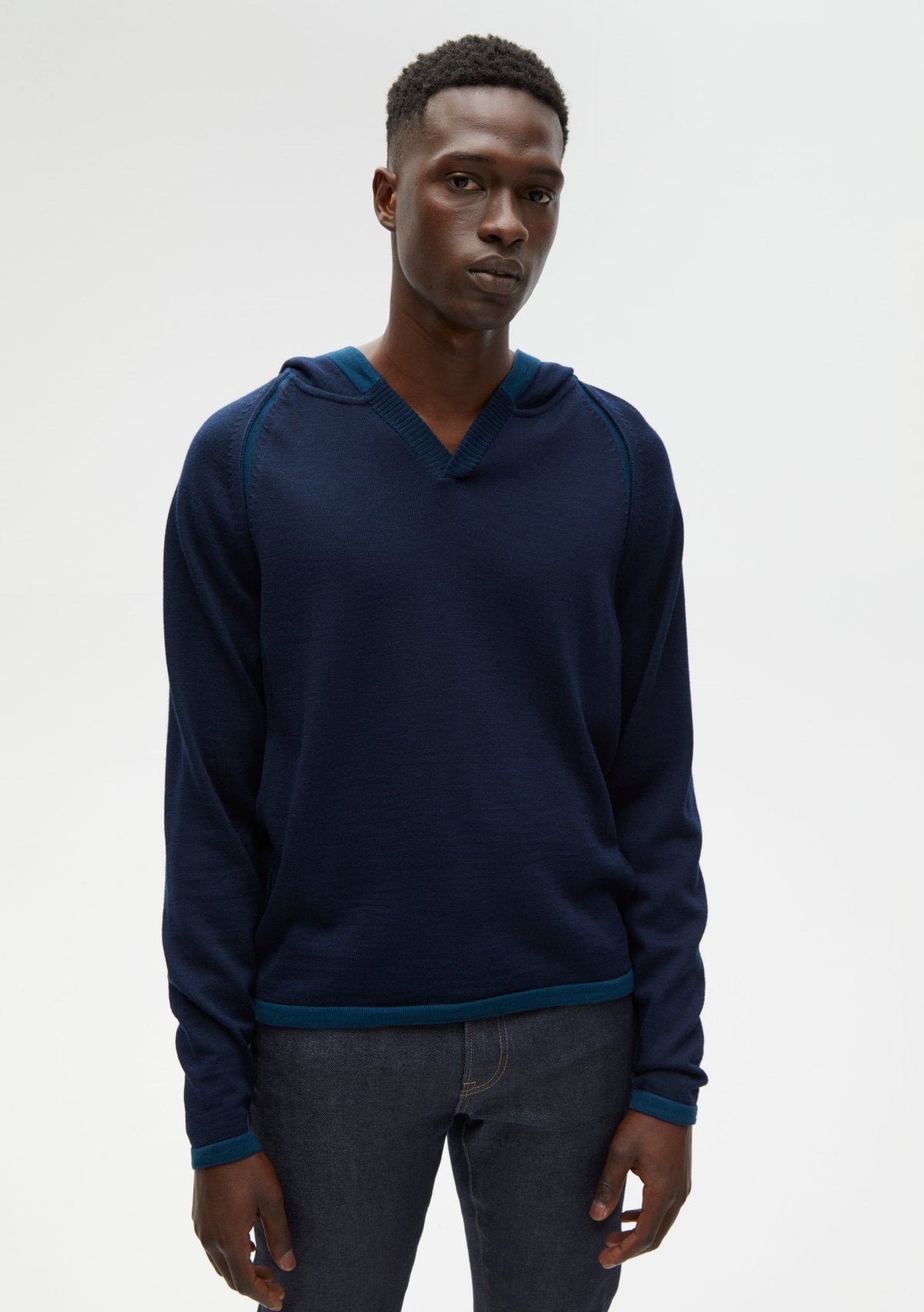 Coton ouaté Robert Barakett | HIGHGATE RB12044 Bleu Marine | Machemise.ca, vêtements mode pour hommes