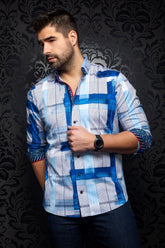 Knit long sleeve shirt for men by Au Noir | RUBICON White | Menshirt.com, complete inventory of the Au Noir brand