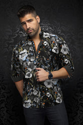 Chemise manches longues pour homme par Au Noir | SANFORD Noir | Machemise.ca, inventaire complet de la marque Au Noir