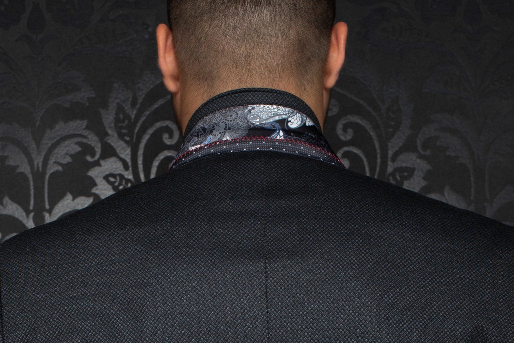 Veston pour homme par Au Noir | SCOTT DK GREY | Machemise, vêtements mode pour hommes