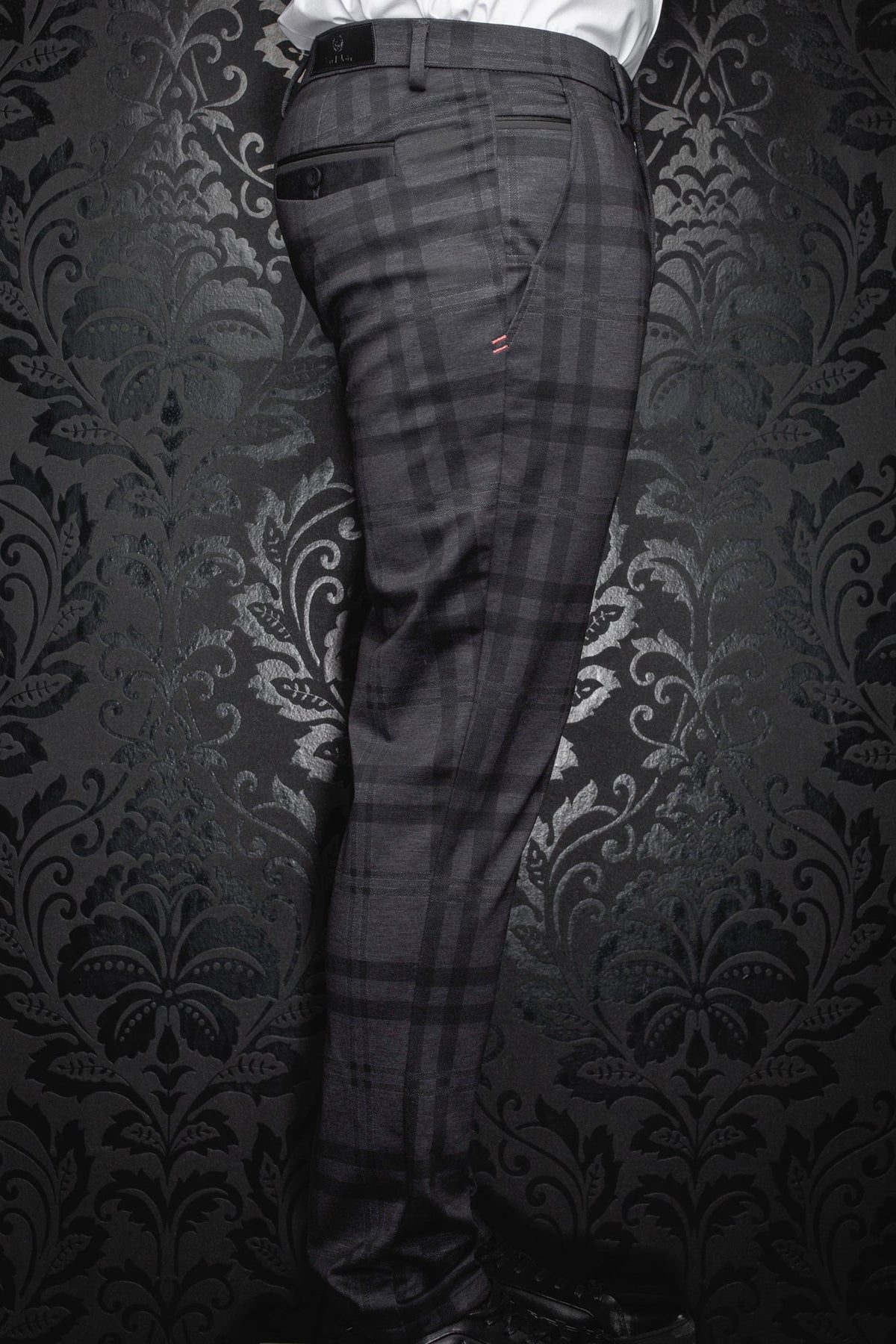 Pantalon pour homme par Au Noir | BERETTA-SELLECK Noir | Machemise.ca, inventaire complet de la marque Au Noir