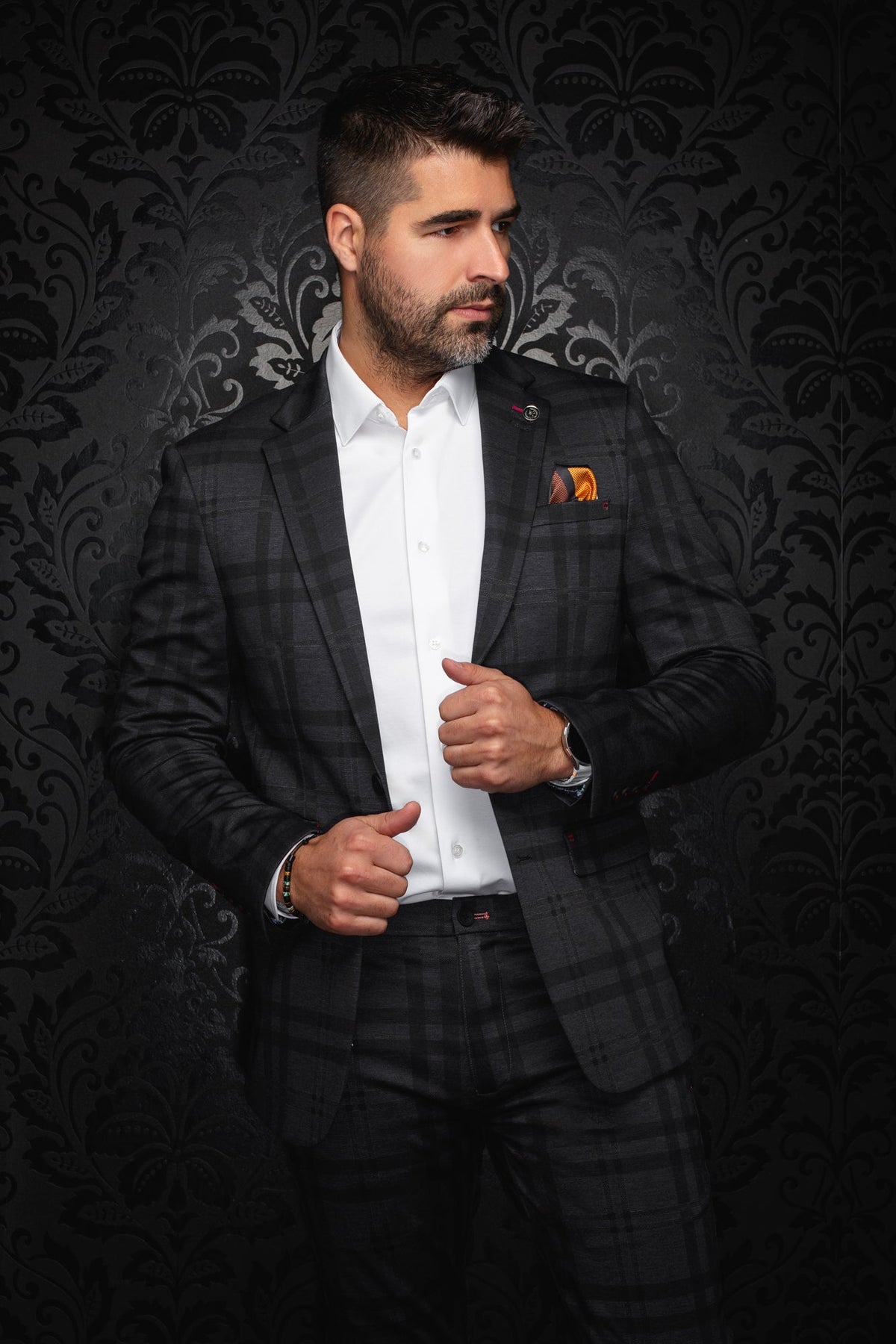 Veston pour homme par Au Noir | SELLECK Noir | Machemise.ca, inventaire complet de la marque Au Noir