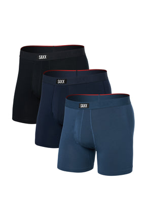 Sous-vêtement noir, marine pour homme par Saxx, vue produit