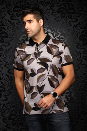 Polo pour homme par Au Noir | VERDO Kaki | Machemise.ca, inventaire complet de la marque Au Noir