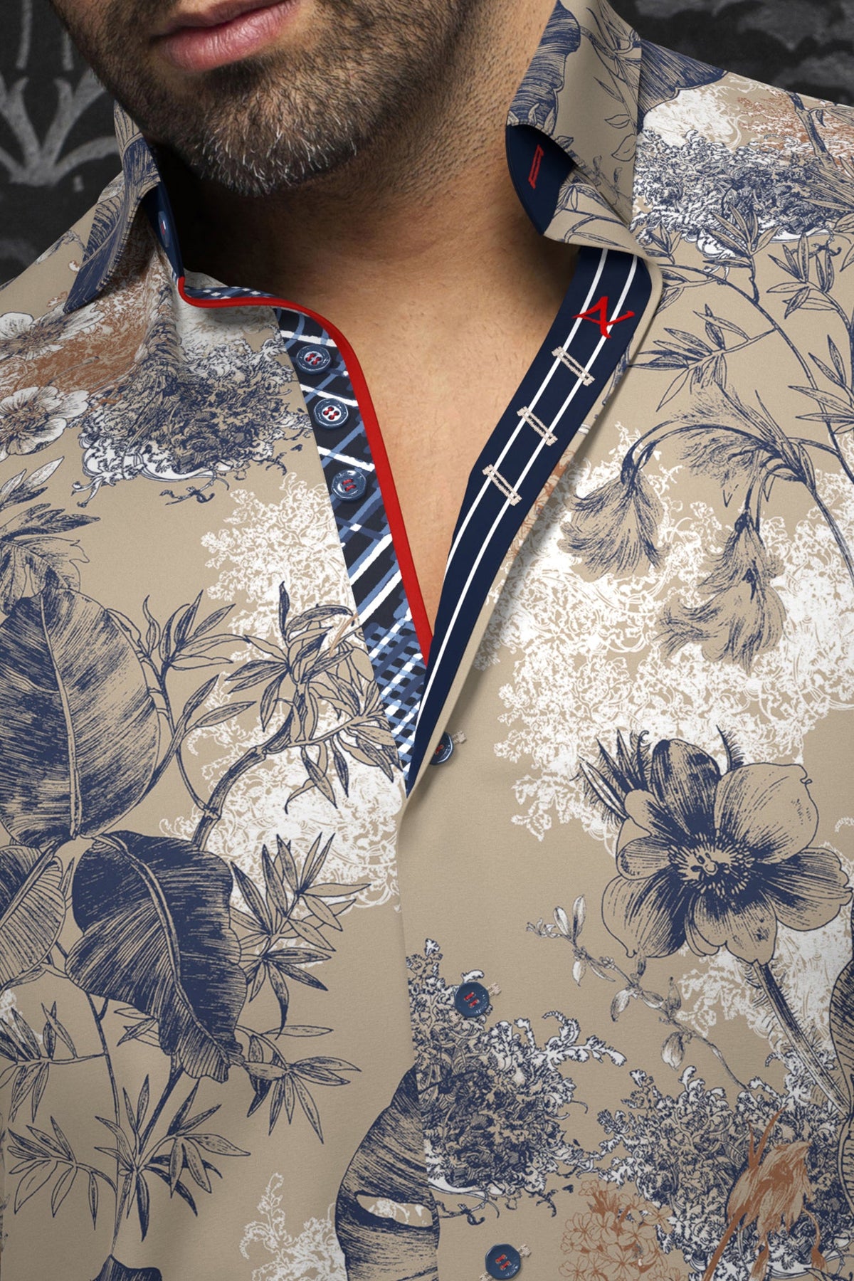 Chemise manches longues pour homme par Au Noir | ZANE Pierre | Machemise, inventaire complet de la marque Au Noir