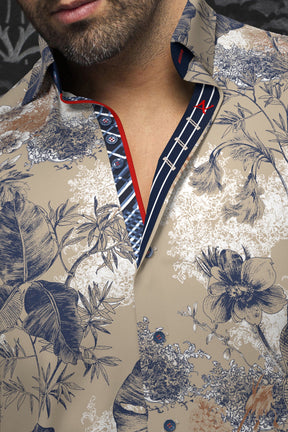 Chemise manches longues pour homme par Au Noir | ZANE Pierre | Machemise, inventaire complet de la marque Au Noir