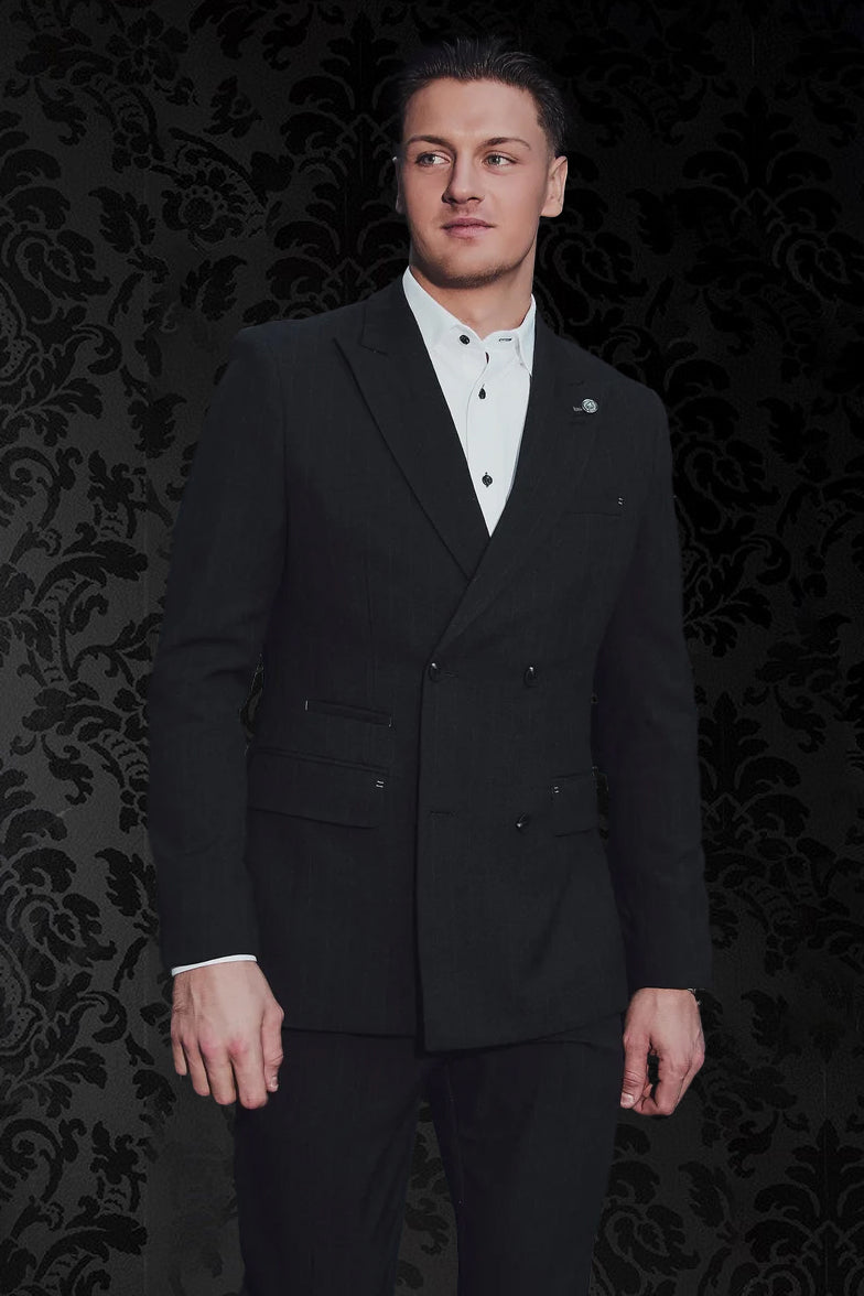 Veston pour homme par Au Noir | BOMER Noir | Machemise.ca, inventaire complet de la marque Au Noir