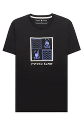 T-Shirt pour homme par Psycho Bunny | MT0200277 Noir | Machemise.ca, vêtements mode pour hommes