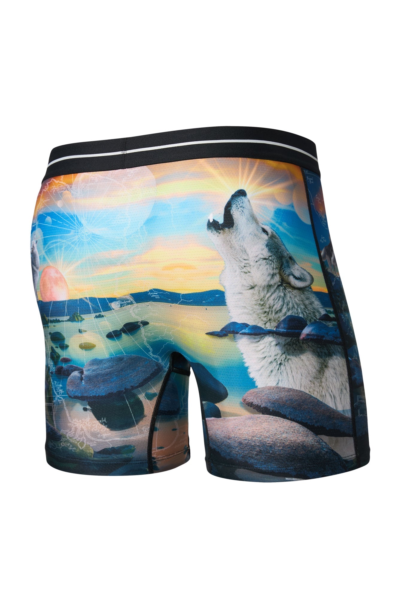 Boxer pour homme par Saxx | SXBB85 Tahoe Multicolore | Machemise.ca, vêtements mode pour hommes