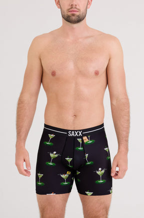 Boxer pour homme par Saxx | SXBB85 Mon Handicap Noir | Machemise.ca, vêtements mode pour hommes