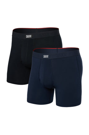 Paquet de 2 boxers pour homme par Saxx | SXPP2VX Noir Marine | Machemise.ca, vêtements mode pour hommes