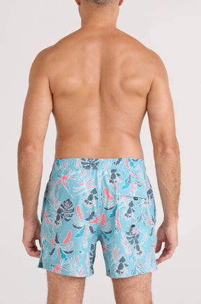Maillot short pour homme par Saxx | SXSW03L Tropique Île Bleue | Machemise.ca, vêtements mode pour hommes
