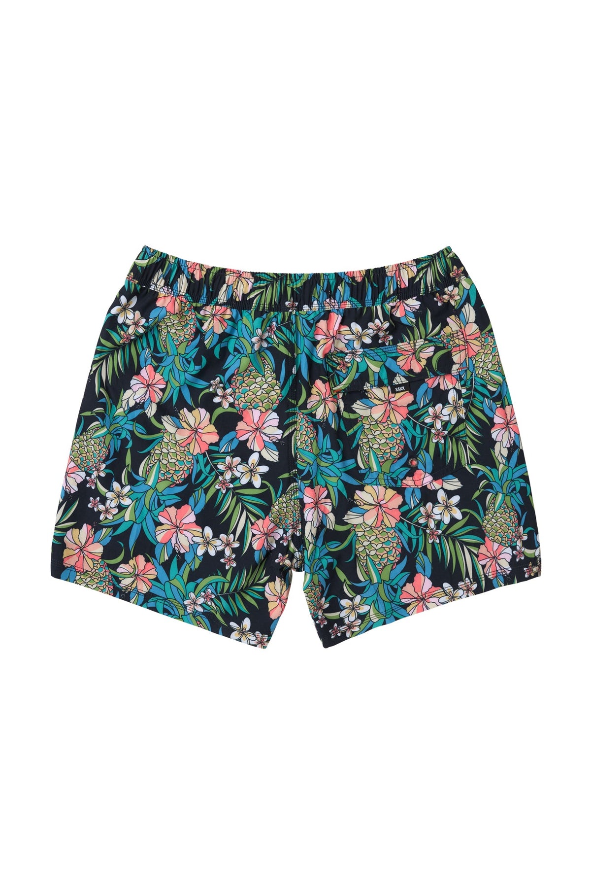 Maillot short pour homme par Saxx | SXSW03L Champ D'Ananas Noir | Machemise.ca, vêtements mode pour hommes