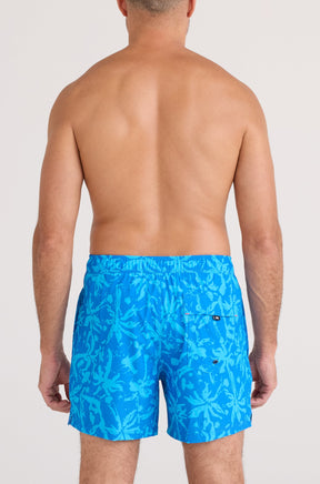 Maillot short pour homme par Saxx | SXSW03L Bleu Audacieux | Machemise.ca, vêtements mode pour hommes
