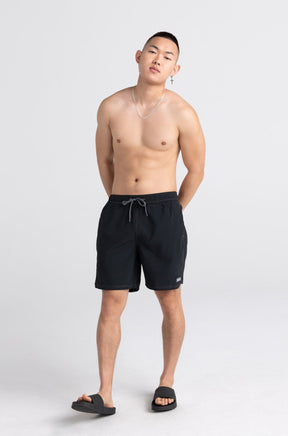 Maillot short pour homme par Saxx | SXSW04L Noir | Machemise.ca, vêtements mode pour hommes