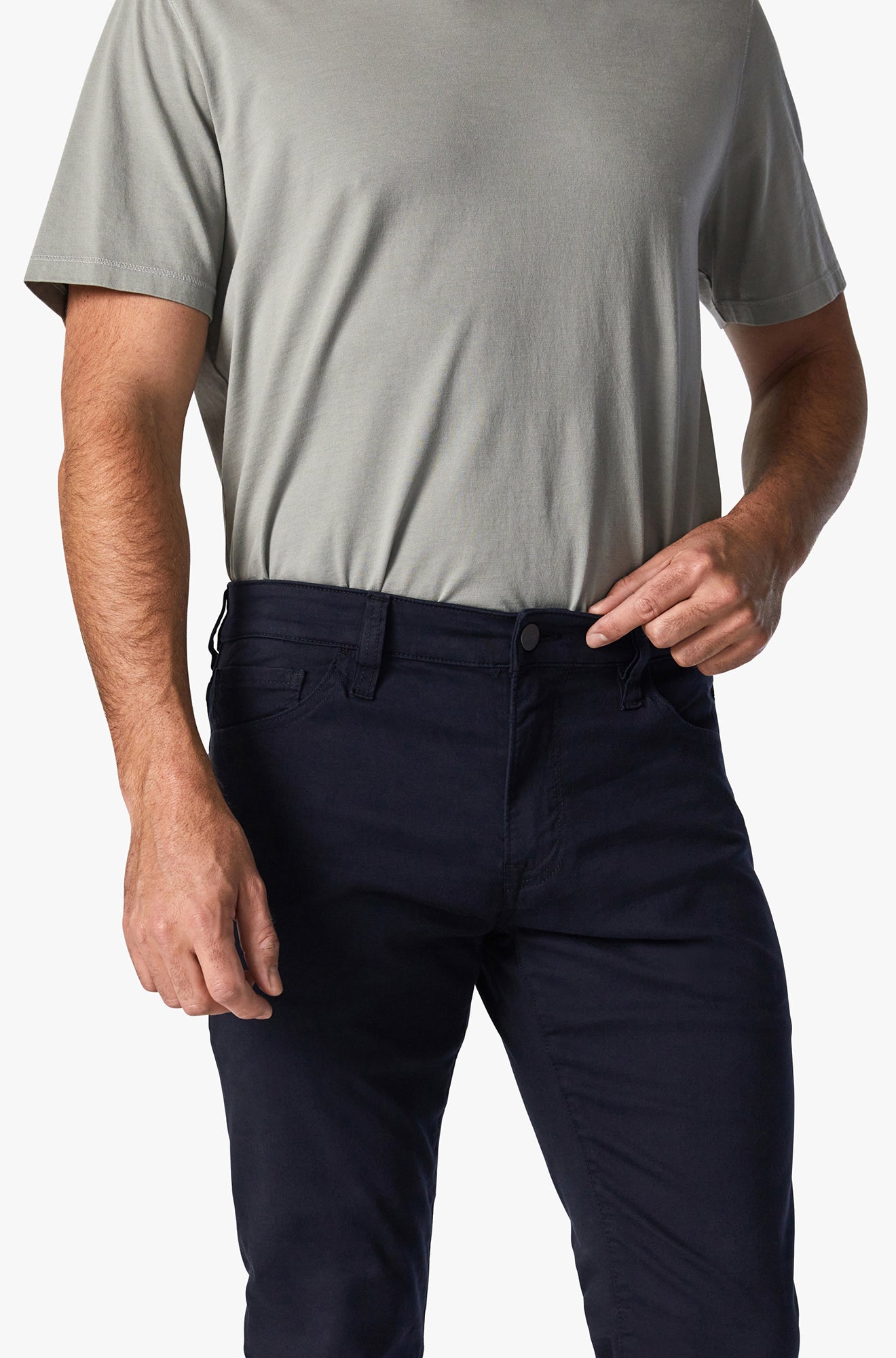 Pantalon pour homme par 34 Heritage | Cool/H001014-18616 Sergé Bleu Marine/Navy Twill | Machemise.ca, vêtements mode pour hommes