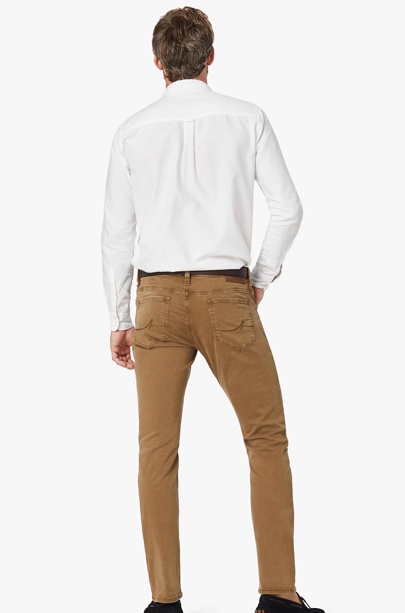 Pantalon pour homme par 34 Heritage | Cool/H001014-29890 Tabac Sergé/Tobacco Twill | Machemise.ca, vêtements mode pour hommes