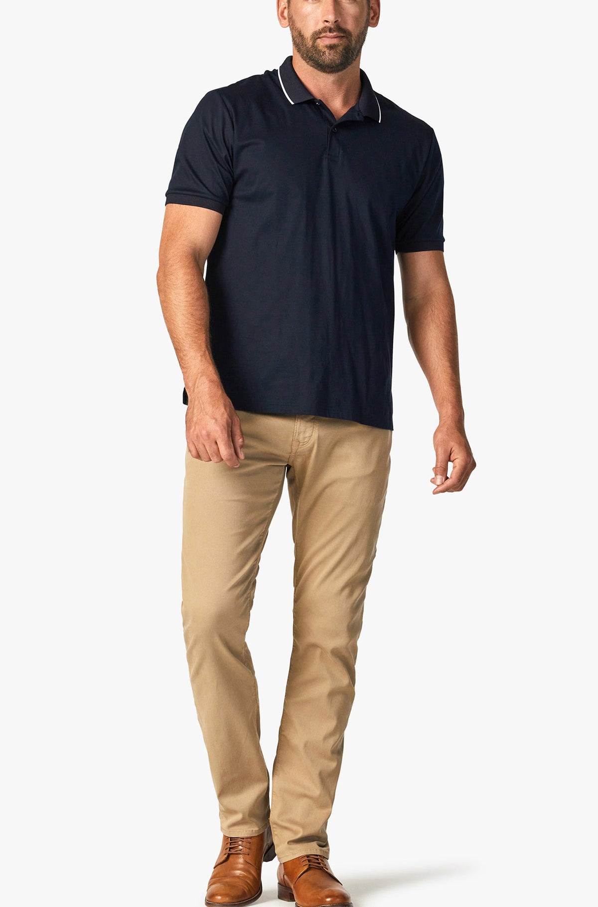 Pantalon pour homme par 34 Heritage | H001014 80293 Cool Dune/Dune | Machemise.ca, vêtements mode pour hommes