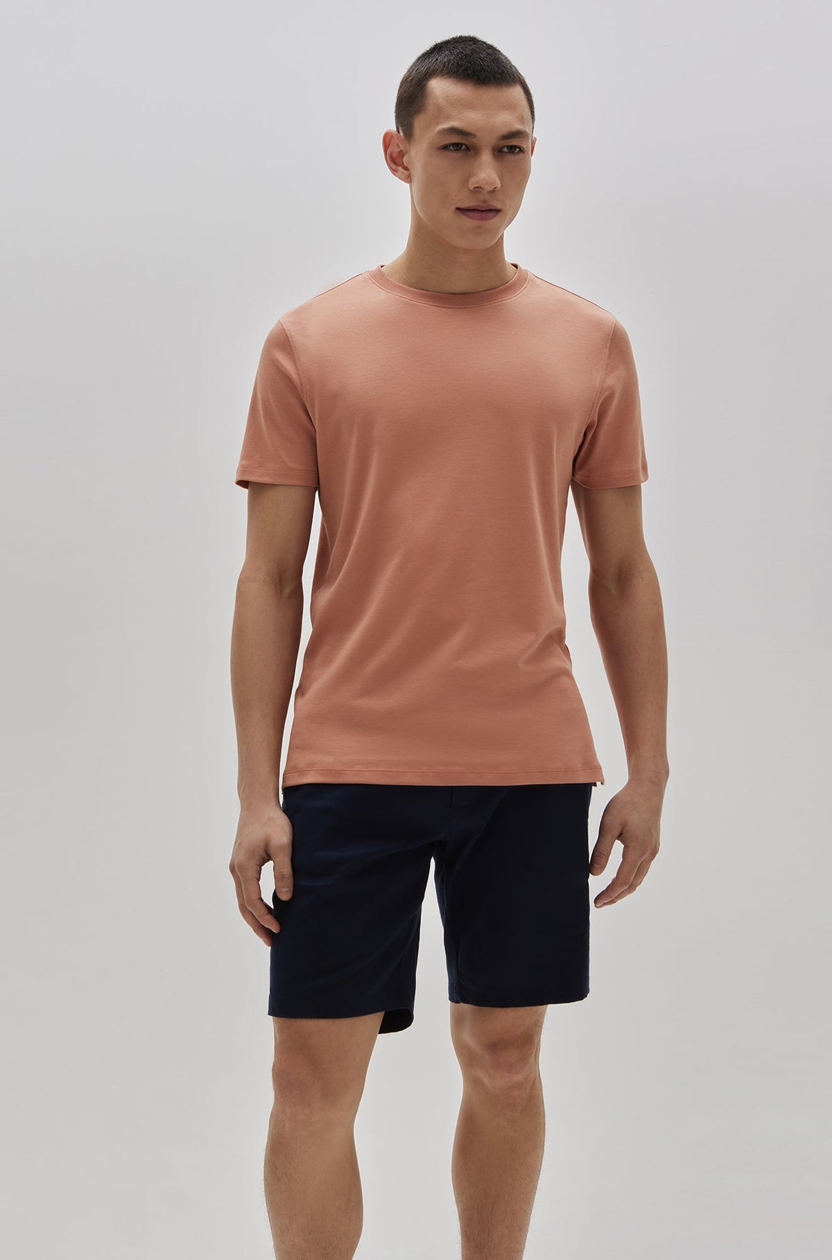 T-Shirt col rond pour homme par Robert Barakett | Georgia 23336 Orange Clair | Machemise.ca, vêtements mode pour hommes