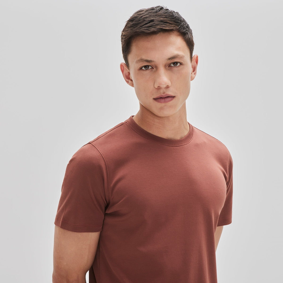 T-shirt col rond pour homme par Robert Barakett | Georgia 23336 CINMON | Machemise.ca, vêtements mode pour hommes