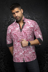 Chemise manches longues en Knit pour homme par Au Noir | ADRIEN Rose | Machemise.ca, inventaire complet de la marque Au Noir