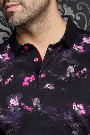 Polo pour homme par Au Noir | AQUADOR Noir | Machemise.ca, inventaire complet de la marque Au Noir
