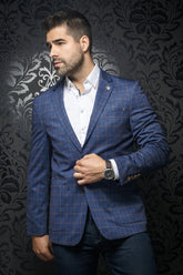 Veston pour homme par Au Noir | BRODY Indigo | Machemise.ca, inventaire complet de la marque Au Noir