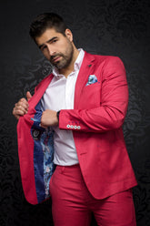 Veston pour homme par Au Noir | CRAIG red | Machemise.ca, inventaire complet de la marque Au Noir