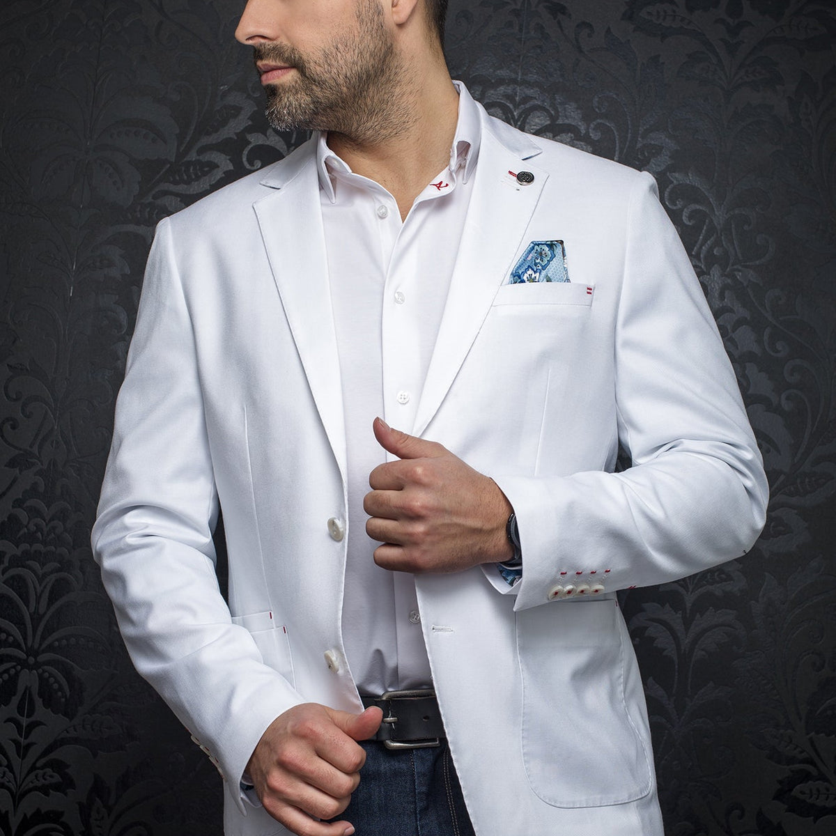 Designer white blazer discount