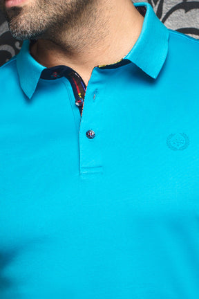 Polo pour homme par Au Noir | EAGLE Turquoise | Machemise.ca, inventaire complet de la marque Au Noir