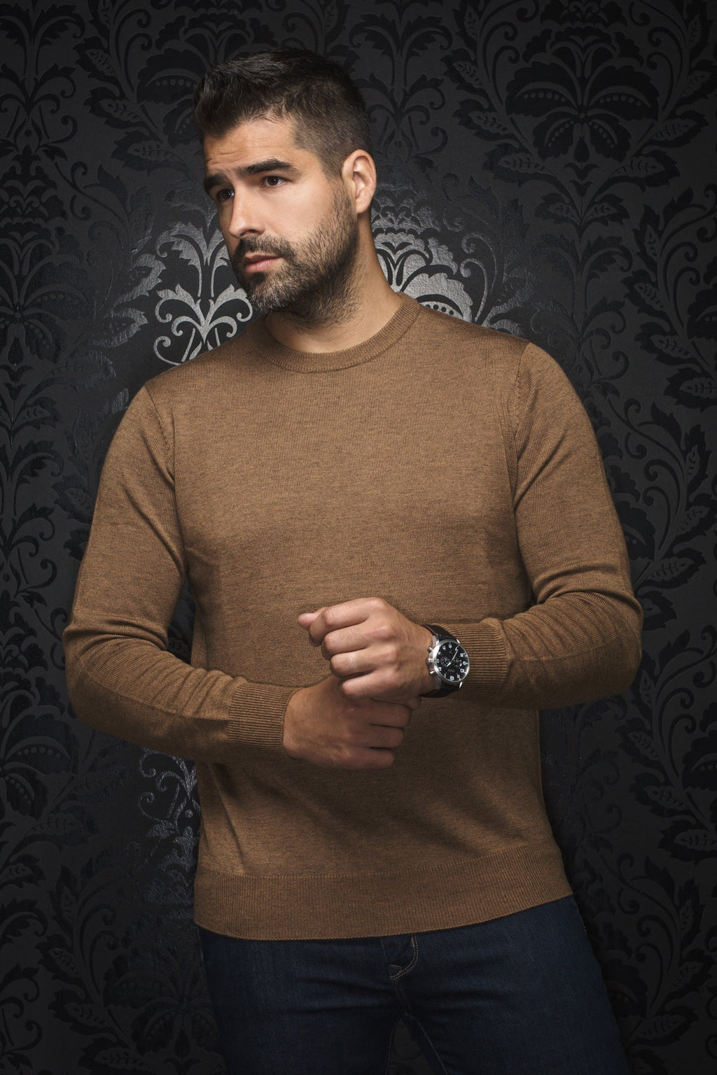 Chemise thermique à manches longues – Couche de base en laine Chemise thermique à manches longues – Couche de base en laine