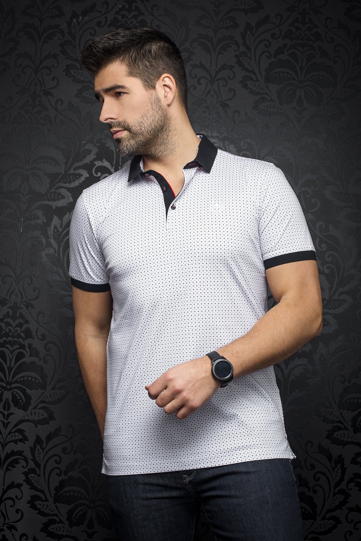 Polo pour homme par Au Noir | MARKUS WhITE | Machemise.ca, inventaire complet de la marque Au Noir